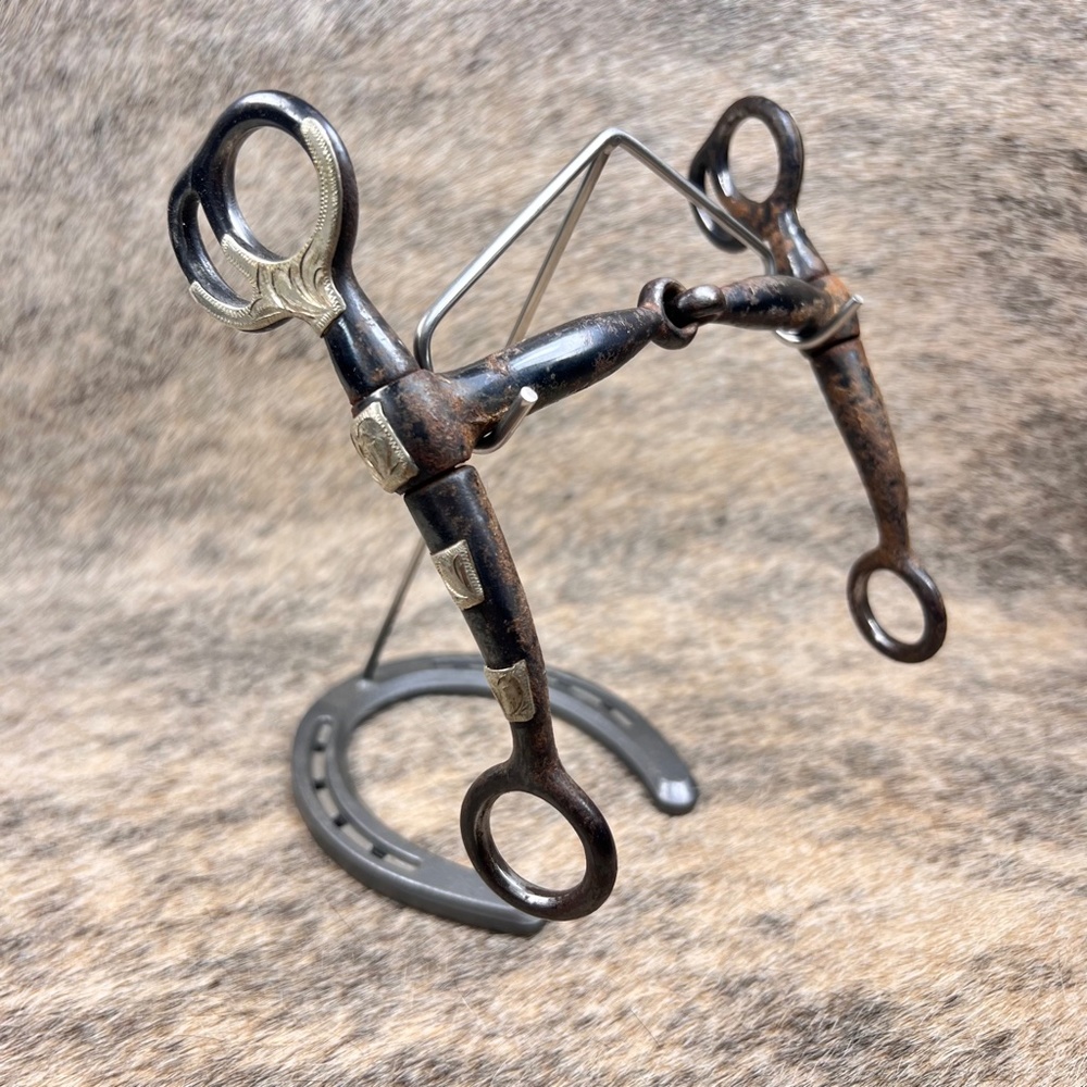 Vintage Silver Mounted Curb Bit - Picture 2 of 4